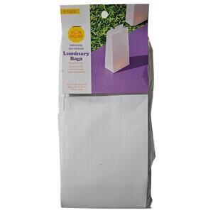 Sun Squad Indoor Outdoor Luminary Bags NEW
